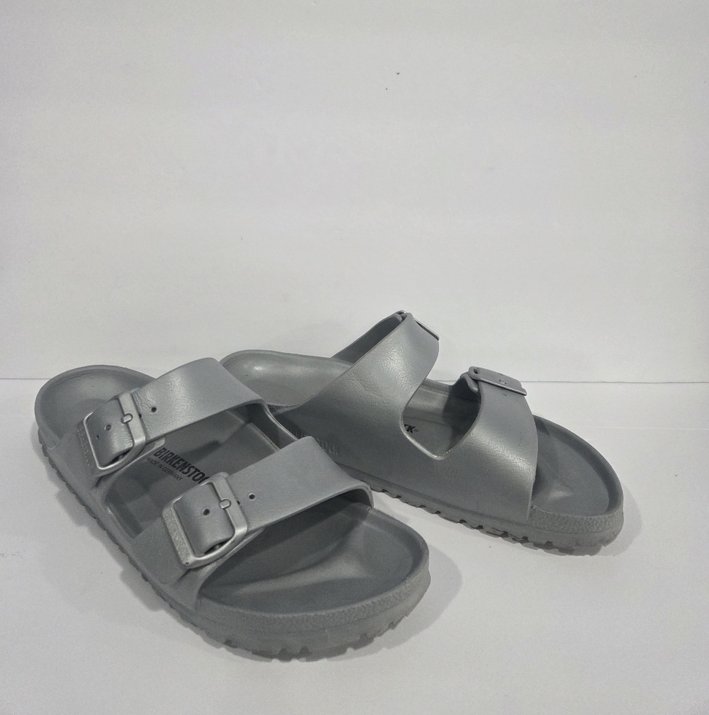 Birkenstock Gray /Silver women's  Sandals Sz.41(10)